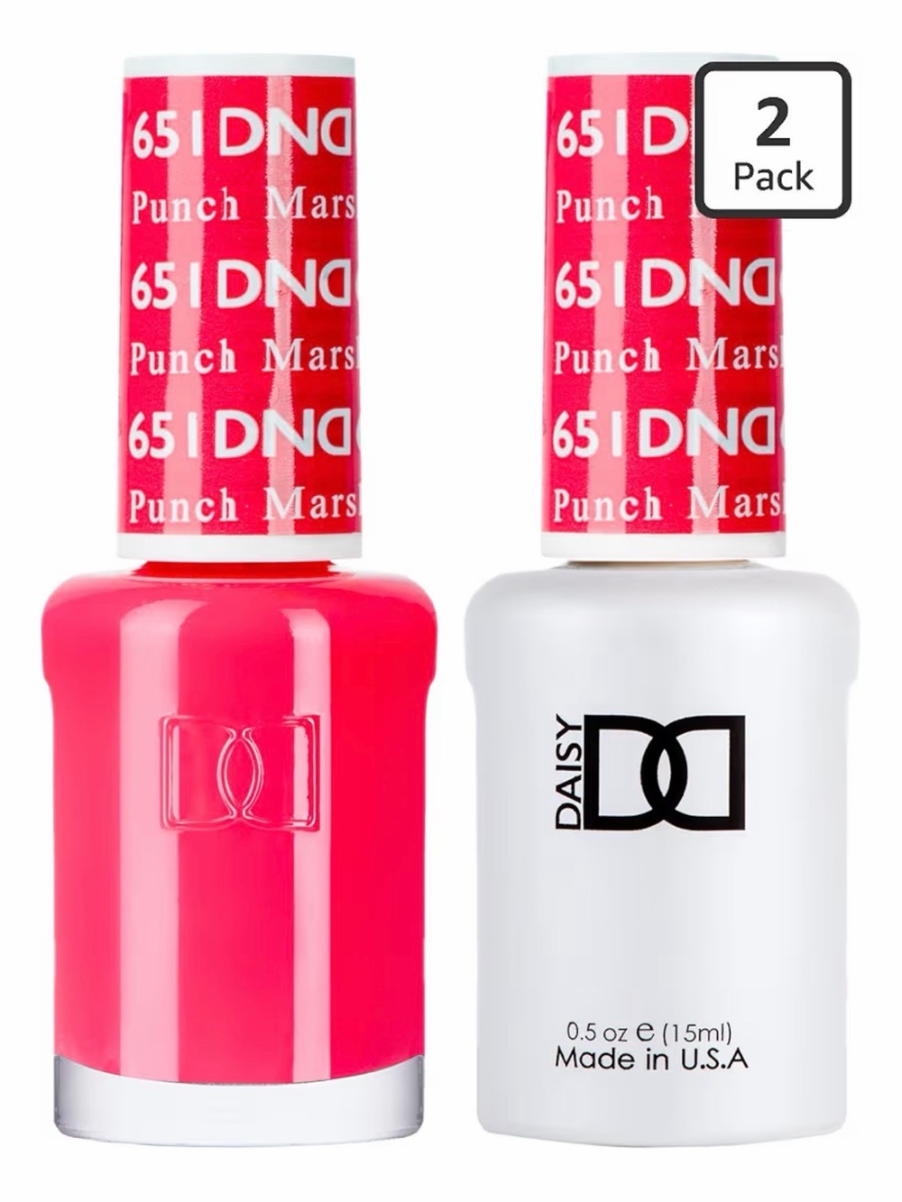 Daisy DND Punch Marshmallow Gel & Lacquer Duo
